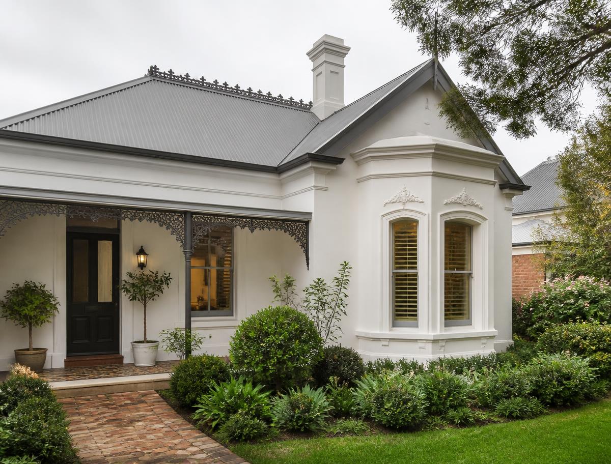 Period cottage refinished in breathable off-white lime render
